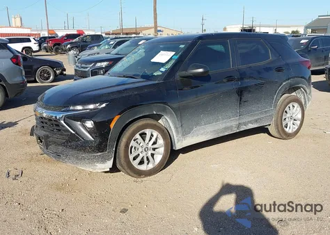 2025 Chevrolet Trailblazer Fwd Ls from USA, damaged, VIN KL79MMSP0SB116185